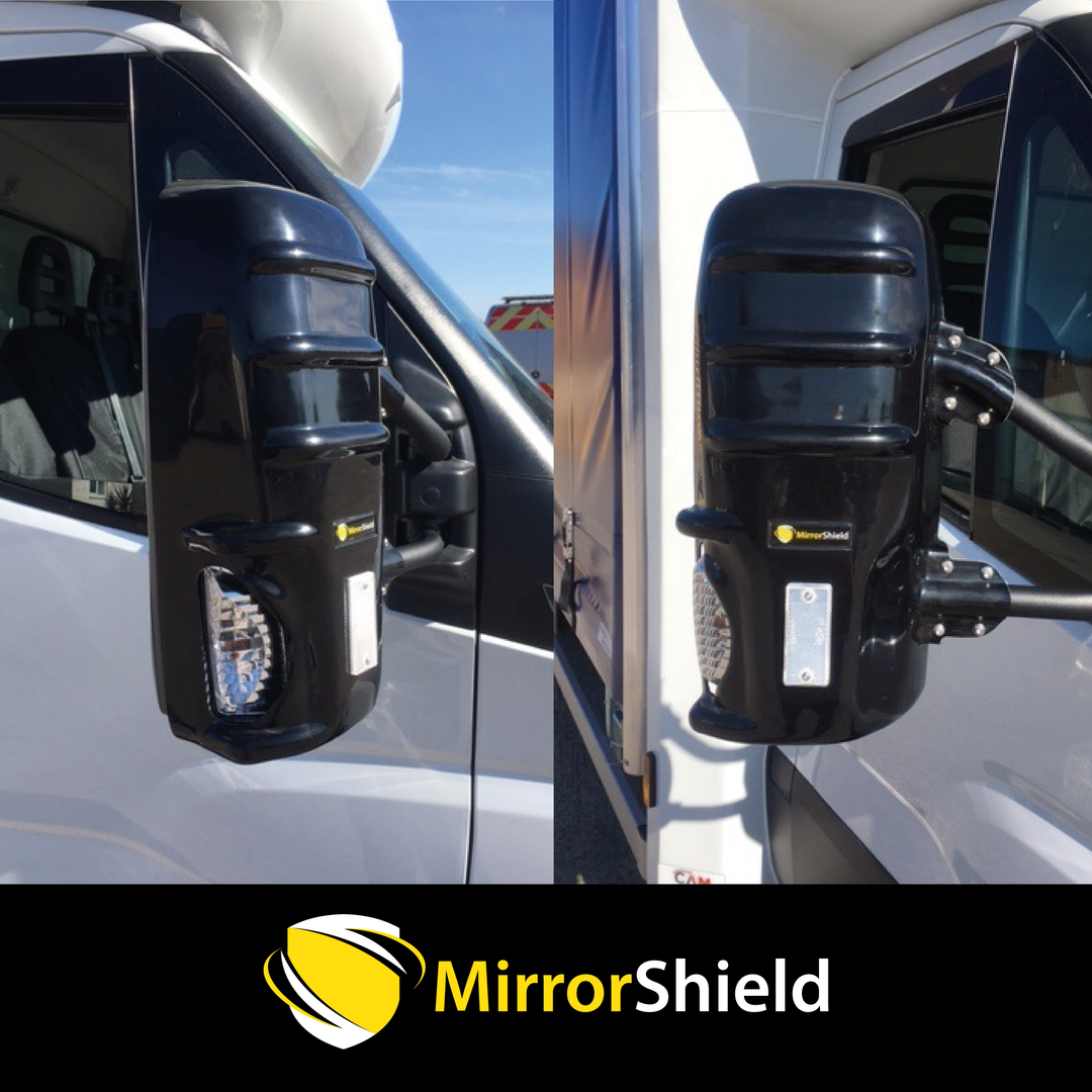Iveco Daily, 2020 on with 73025 Option Mirrors - MirrorShield - Super Strong Mirror Guard / Protector Pair