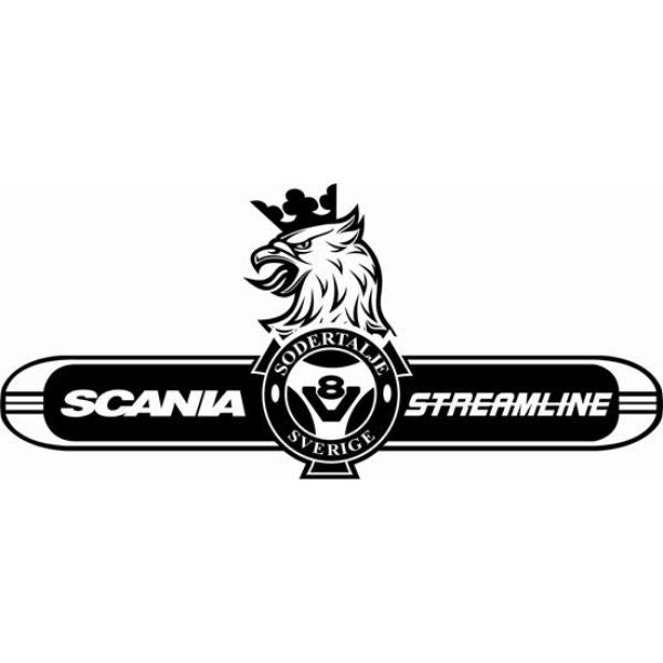 Scania V8 Streamline Panel Decal Sticker