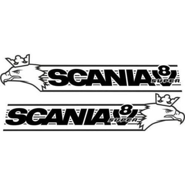 Scania V Sticker Window Decal